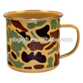 Camo Emaille Becher Camo Emaille Becher